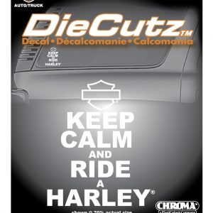 Harley-Davidson Keep calm and ride a Harley matrica