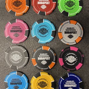 Harley-Davidson Budapest Hungary poker chip