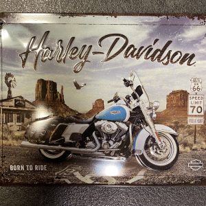 Harley-Davidson Route 66, Road King fémtábla