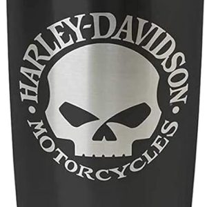 Harley-Davidson Willie G. Skull rozsdamentes acél termosz
