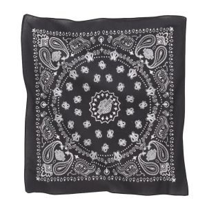Klasszikus fekete bandana