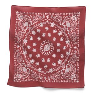 Klasszikus piros bandana