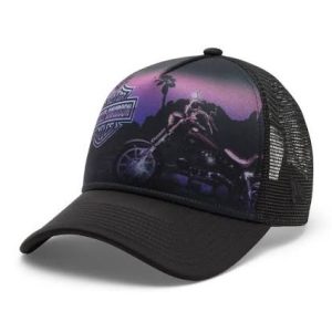 Lowrider Sunset trucker sapka