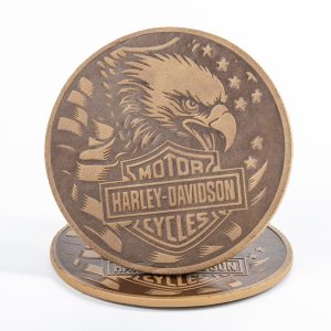 „Patriotic Eagle” műbőr poháralátét