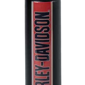 Harley-Davidson dupla falú rozsdamentes acél termosz, fekete/piros